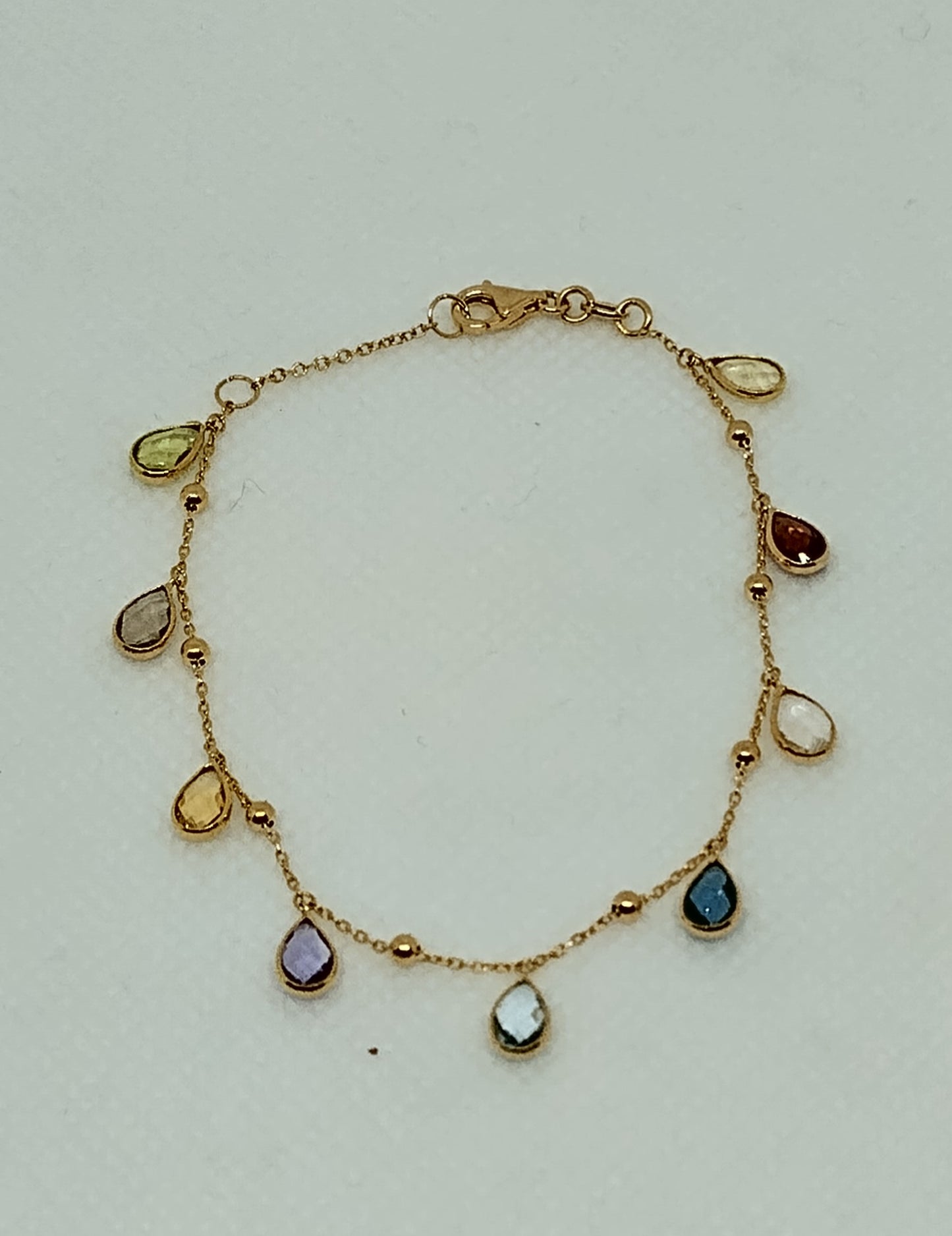 Bracciale pietre multicolore