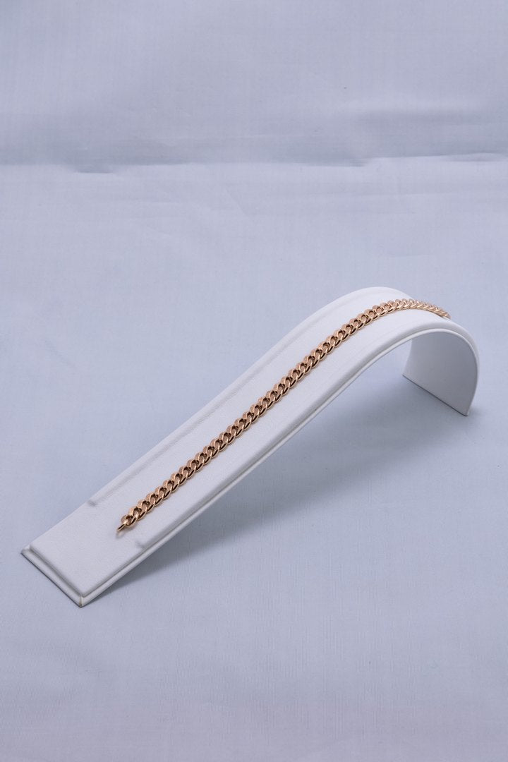 Rosè curb bracelet