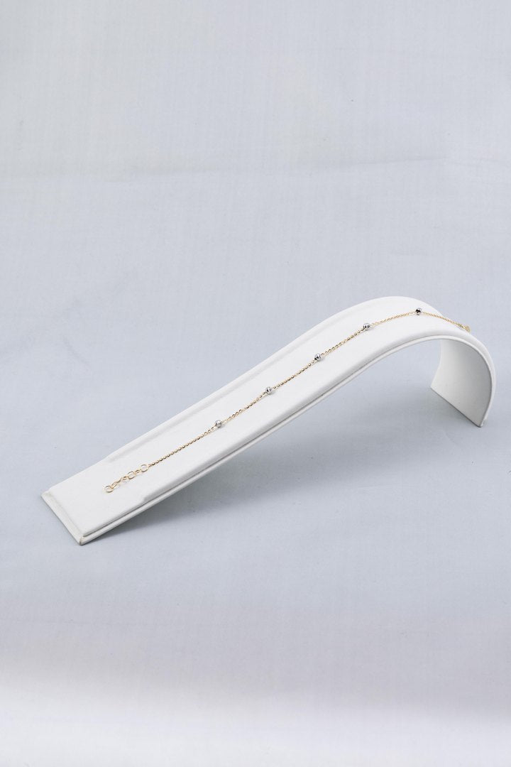Diamond cut bracelet