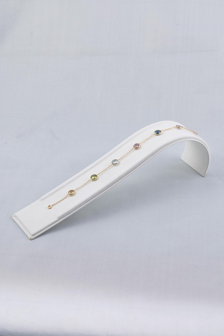 Multicolor stones bracelet