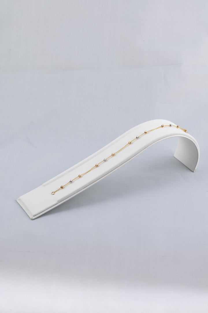 Diamond beads bracelet