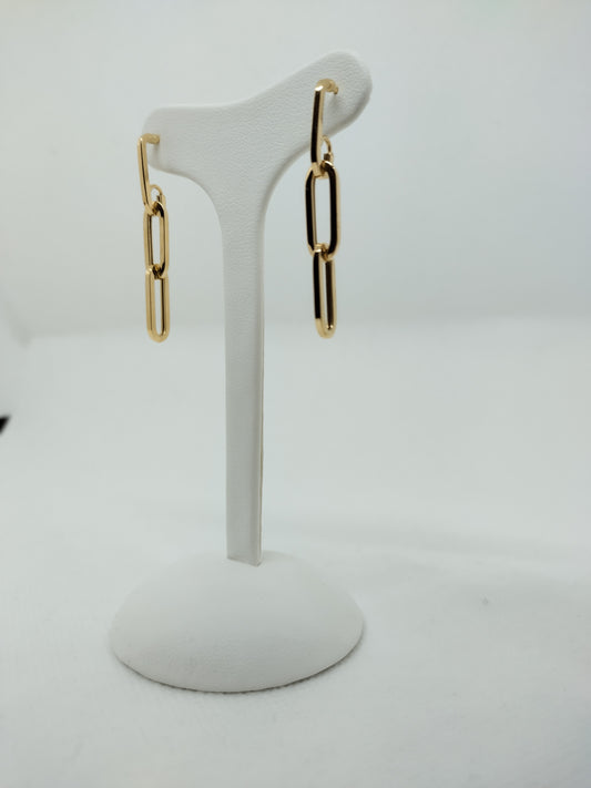 Orecchini paper clip